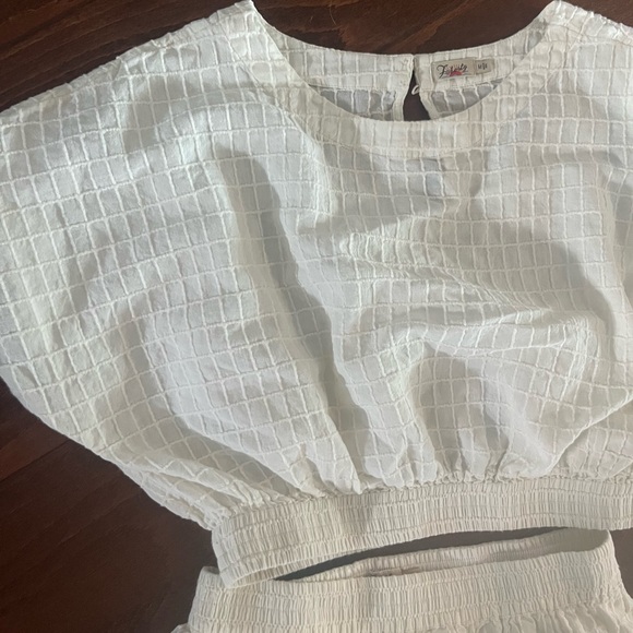 Faherty “Cala” windowpane two piece set - Picture 5 of 5